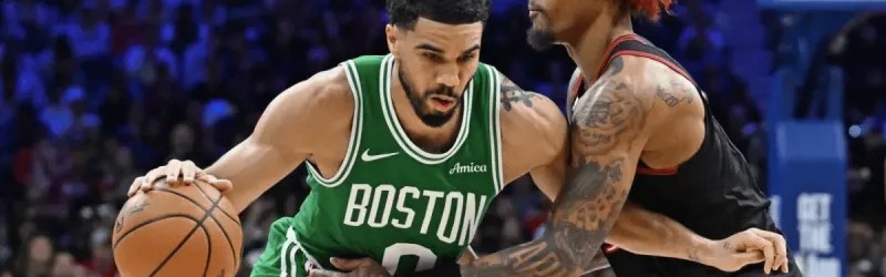 塔图姆半场8投仅1中，三分5中0得到5分5篮板4助攻1失误